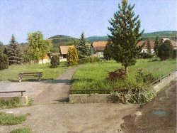 Park v obci Devičie