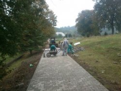 Rekonštrukcia chodníka na cintorín